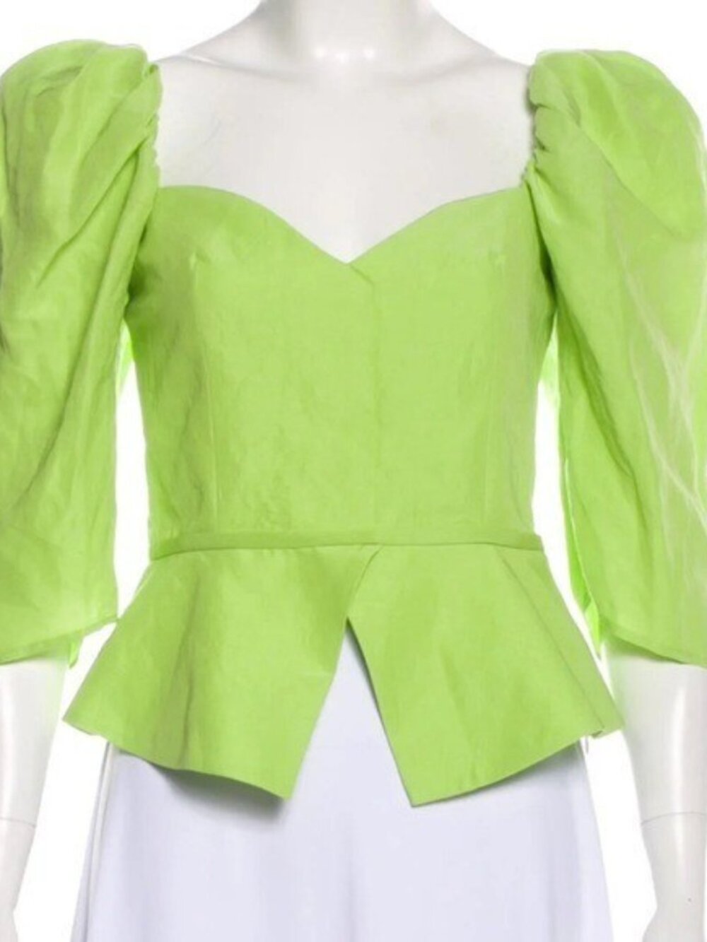 Maryam Nassir Zadeh Marina Puff Top Size 4